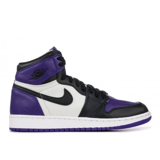 AIR JORDAN 1 RETRO HIGH OG GS COURT PURPLE  575441 501