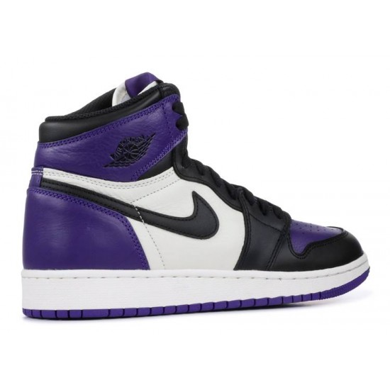 AIR JORDAN 1 RETRO HIGH OG GS COURT PURPLE  575441 501