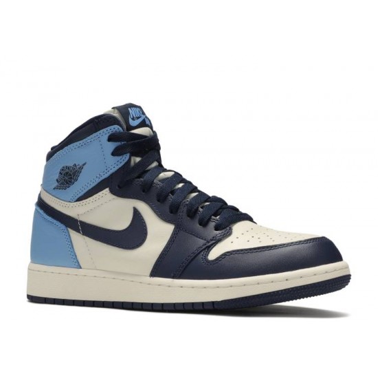 AIR JORDAN 1 RETRO HIGH OG GS OBSIDIAN  575441 140