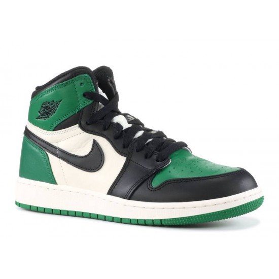 AIR JORDAN 1 RETRO HIGH OG GS PINE GREEN  575441 302