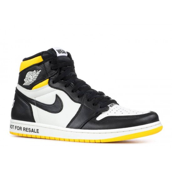 AIR JORDAN 1 RETRO HIGH OG NRG NOT FOR RESALE YELLOW  861428 106