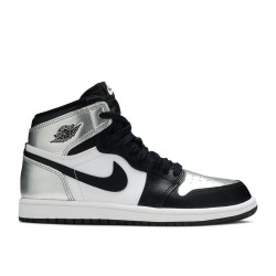 AIR JORDAN 1 RETRO HIGH OG PS SILVER TOE  cu0449 001