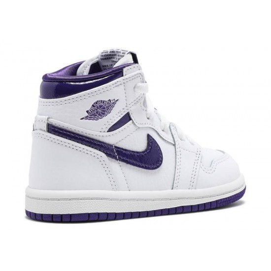 AIR JORDAN 1 RETRO HIGH OG TD COURT PURPLE  cu0450 151