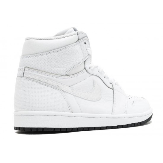 AIR JORDAN 1 RETRO HIGH OG WHITE PERFORATED  555088 100