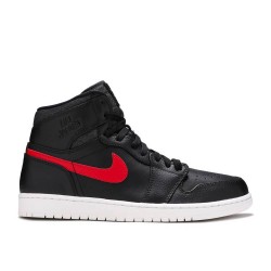 AIR JORDAN 1 RETRO HIGH RARE AIR BLACK  332550 014