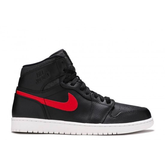 AIR JORDAN 1 RETRO HIGH RARE AIR BLACK  332550 014