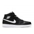 AIR JORDAN 1 RETRO MID BLACK WHITE  554724 038