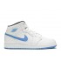 AIR JORDAN 1 RETRO MID GS LEGEND BLUE  554725 127