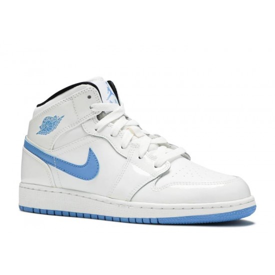 AIR JORDAN 1 RETRO MID GS LEGEND BLUE  554725 127