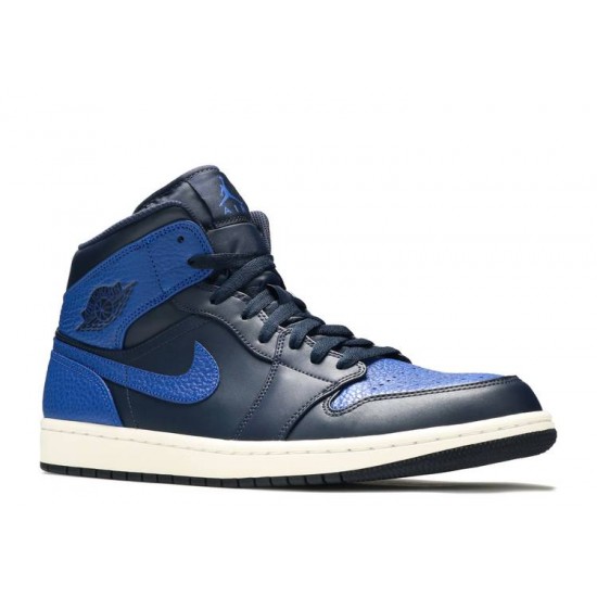 AIR JORDAN 1 RETRO MID OBSIDIAN ROYAL  554724 412