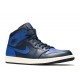 AIR JORDAN 1 RETRO MID OBSIDIAN ROYAL  554724 412