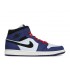 AIR JORDAN 1 RETRO MID SE DEEP ROYAL BLUE  852542 400