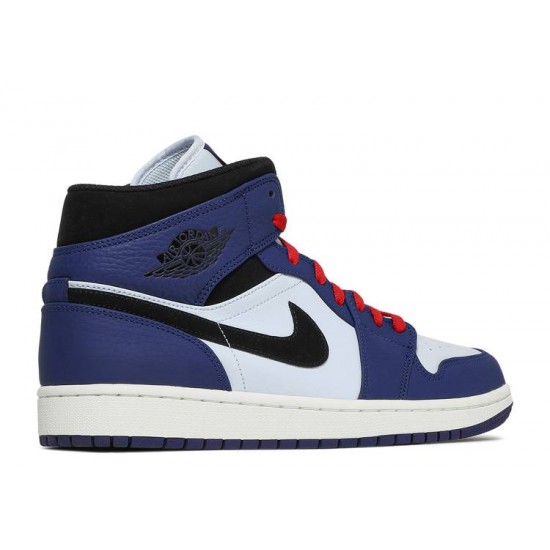 AIR JORDAN 1 RETRO MID SE DEEP ROYAL BLUE  852542 400