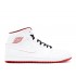 AIR JORDAN 1 RETRO MID WHITE GYM RED  554724 103