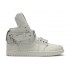 COMME DES GARONNE X AIR JORDAN 1 RETRO STRAP HIGH WHITE  cn5738 100