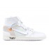 OFF WHITE X AIR JORDAN 1 RETRO HIGH OG WHITE 2018  aq0818 100