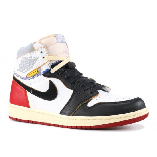 UNION LA X AIR JORDAN 1 RETRO HIGH NRG BLACK TOE  bv1300 106