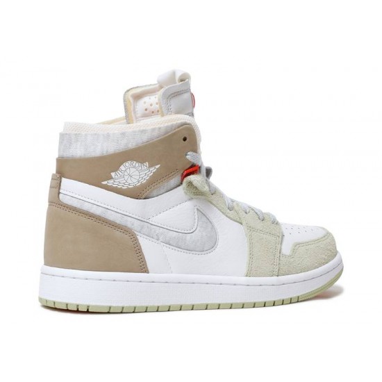 WMNS AIR JORDAN 1 HIGH ZOOM COMFORT OLIVE AURA  ct0979 102