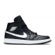 WMNS AIR JORDAN 1 MID BLACK WHITE  bq6472 011