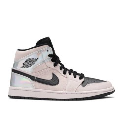 WMNS AIR JORDAN 1 MID IRIDESCENT  bq6472 602