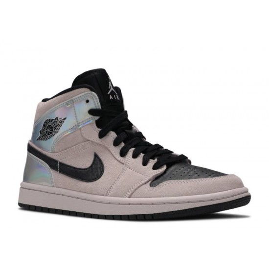 WMNS AIR JORDAN 1 MID IRIDESCENT  bq6472 602