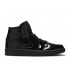 WMNS AIR JORDAN 1 MID PATENT SE TRIPLE BLACK  bq6472 002