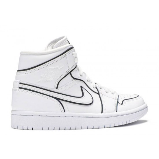 WMNS AIR JORDAN 1 MID SE IRIDESCENT TRIM  ck6587 100