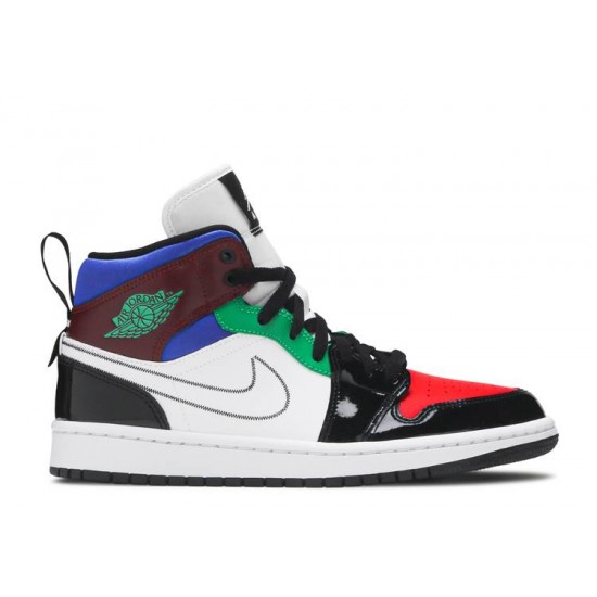 WMNS AIR JORDAN 1 MID SE MULTI COLOR  db5454 001