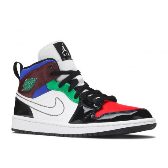 WMNS AIR JORDAN 1 MID SE MULTI COLOR  db5454 001