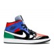 WMNS AIR JORDAN 1 MID SE MULTI PATENT  cv5276 001