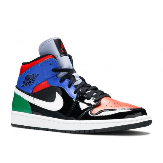 WMNS AIR JORDAN 1 MID SE MULTI PATENT  cv5276 001