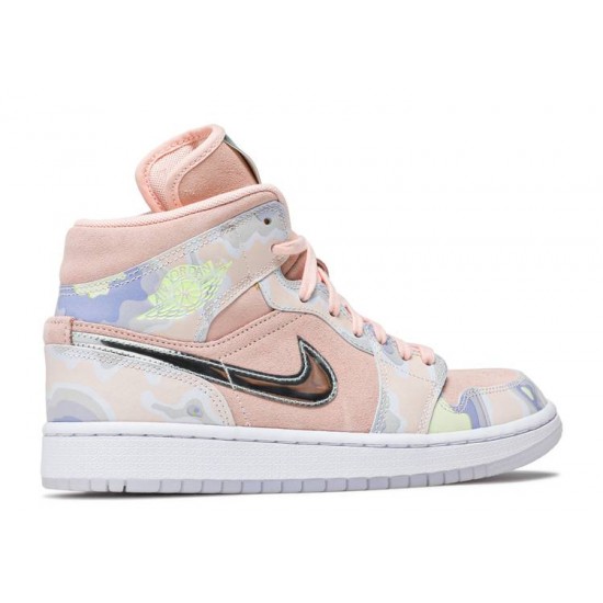 WMNS AIR JORDAN 1 MID SE P(HER)SPECTIVE  cw6008 600