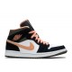 WMNS AIR JORDAN 1 MID SE PEACH MOCHA  dh0210 100