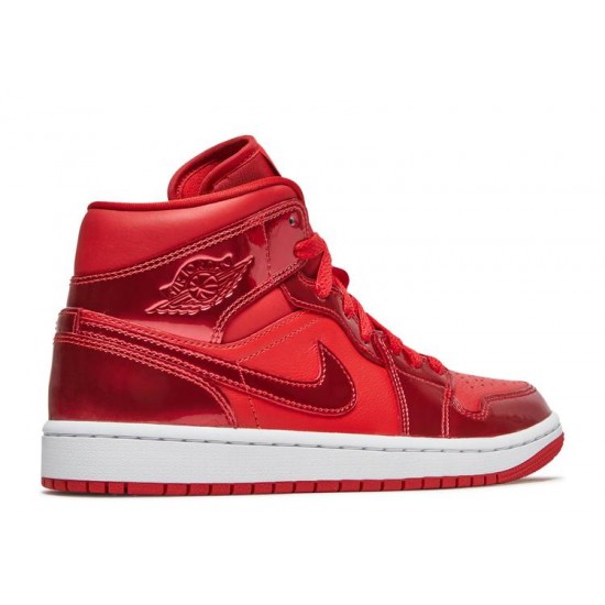 WMNS AIR JORDAN 1 MID SE UNIVERSITY RED POMEGRANATE  dh5894 600