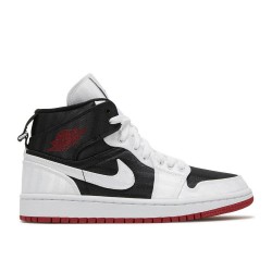 WMNS AIR JORDAN 1 MID SE UTILITY WHITE BLACK GYM RED  dd9338 016