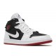 WMNS AIR JORDAN 1 MID SE UTILITY WHITE BLACK GYM RED  dd9338 016