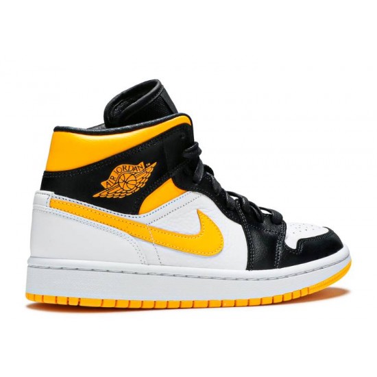 WMNS AIR JORDAN 1 MID SE WHITE LASER ORANGE  cv5276 107