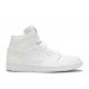 WMNS AIR JORDAN 1 MID WHITE IVORY  bq6472 112