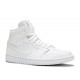 WMNS AIR JORDAN 1 MID WHITE IVORY  bq6472 112