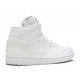 WMNS AIR JORDAN 1 MID WHITE IVORY  bq6472 112