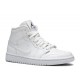 WMNS AIR JORDAN 1 MID WHITE SNAKESKIN  bq6472 110