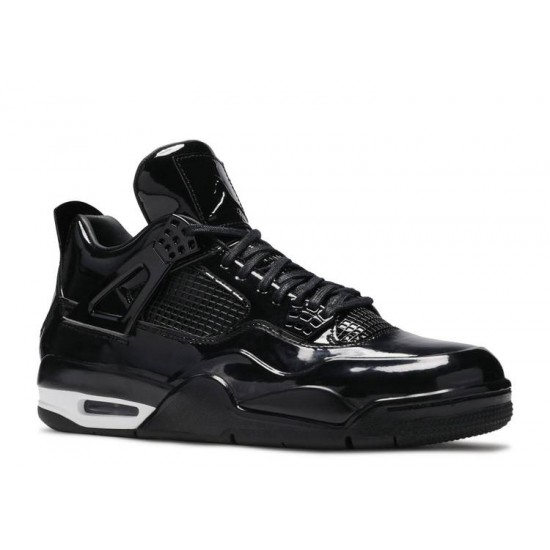 AIR JORDAN 4 RETRO 11LAB4 BLACK PATENT LEATHER 719864 010