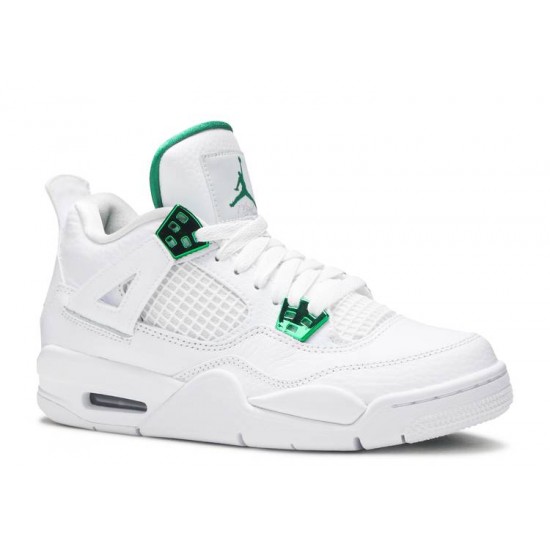 AIR JORDAN 4 RETRO GS GREEN METALLIC 408452 113