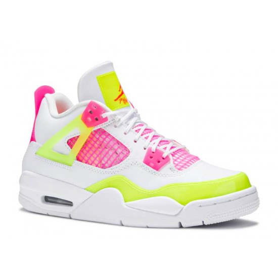 AIR JORDAN 4 RETRO GS LEMON VENOM cv7808 100