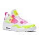 AIR JORDAN 4 RETRO GS LEMON VENOM cv7808 100