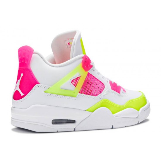 AIR JORDAN 4 RETRO GS LEMON VENOM cv7808 100