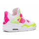 AIR JORDAN 4 RETRO GS LEMON VENOM cv7808 100