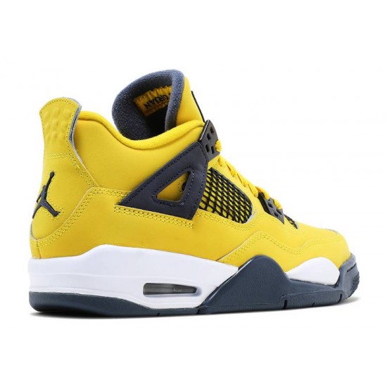 AIR JORDAN 4 RETRO GS LIGHTNING 2021 408452 700