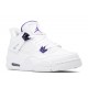 AIR JORDAN 4 RETRO GS PURPLE METALLIC 408452 115