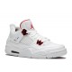 AIR JORDAN 4 RETRO GS RED METALLIC 408452 112